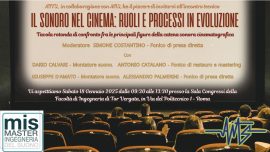 Sabato 18 gennaio: “Il sonoro nel cinema”