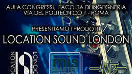 Seminario sabato 31 maggio: le tecniche ideative di Location Sound London